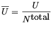 $\displaystyle \input{equations/molar-U-def}$