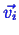 \bgroup\color{blue}$ \vec{v_i}$\egroup