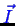 \bgroup\color{blue}$ \vec{I}$\egroup