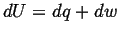 $\displaystyle \input{equations/firstlawgen}$