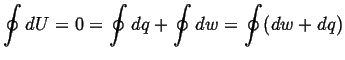 $\displaystyle \input{equations/dU-cycle}$