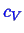 \bgroup\color{blue}$ c_V$\egroup