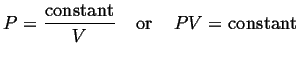 $\displaystyle \input{equations/Boyles}$