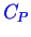 \bgroup\color{blue}$ C_P$\egroup