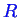 \bgroup\color{blue}$ R$\egroup