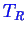 \bgroup\color{blue}$ T_R$\egroup