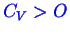 \bgroup\color{blue}$ C_V > O$\egroup