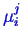 \bgroup\color{blue}$ \mu^j_i$\egroup