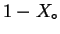$ 1-\ensuremath{{X}_\circ}$
