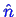 \bgroup\color{blue}$ \hat{n}$\egroup