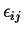 $ \epsilon_{ij}$