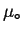 $\ensuremath{{\mu}_\circ}$