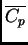 $ \ensuremath{\overline{C_p}}$