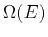 $ \Omega(E)$
