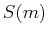 $ S(m)$