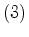 $ (3)$