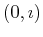 $ (0,\imath)$
