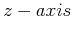 $ z-axis$