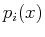 $ p_i (x)$