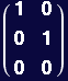 ( {{1, 0}, {0, 1}, {0, 0}} )