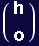 ( {{h}, {o}} )