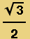3^(1/2)/2