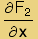 &part;F_2/&part;x