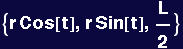 {r Cos[t], r Sin[t], L/2}