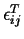 $ \epsilon_{ij}^{T}$