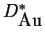 $ D^*_{\mbox{Au}}$